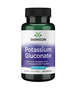 SWANSON Glukonian Potasu 99mg 100 kaps
