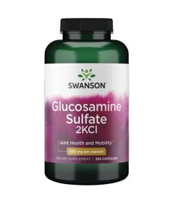 SWANSON Glukozamina 500mg 250kaps