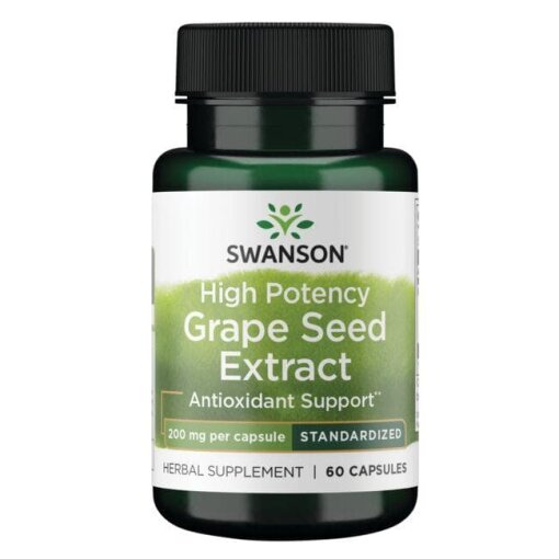 SWANSON Grapeseed extract 60kaps
