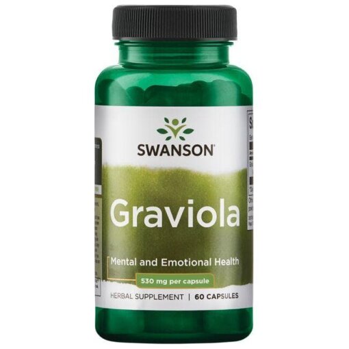 SWANSON Graviola 530mg 60 kaps