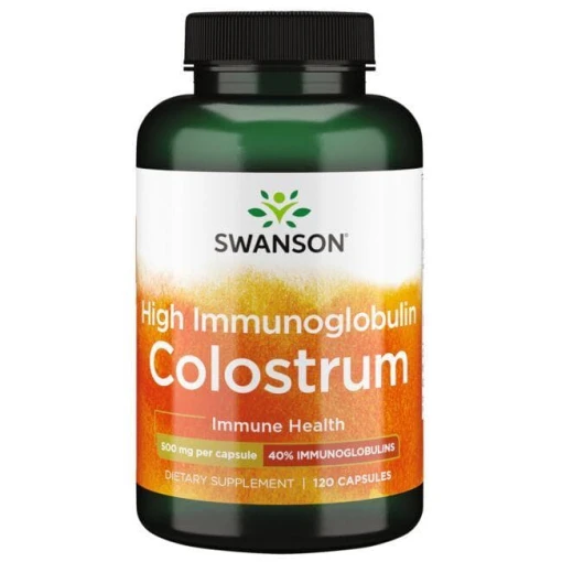 SWANSON High IG Colostrum 500mg 120 kaps
