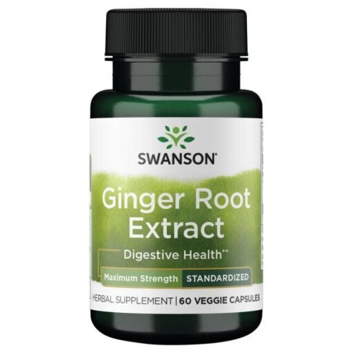 SWANSON Imbir forte ekstrakt 60vcaps