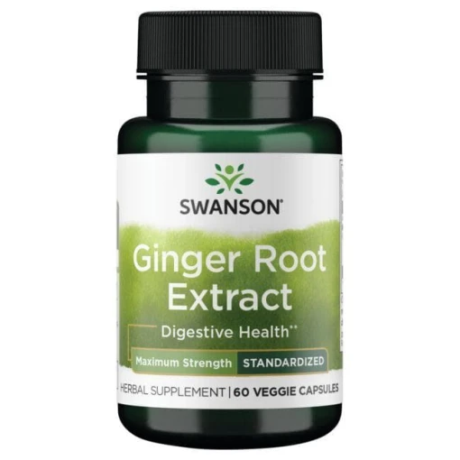 SWANSON Imbir forte ekstrakt 60vcaps
