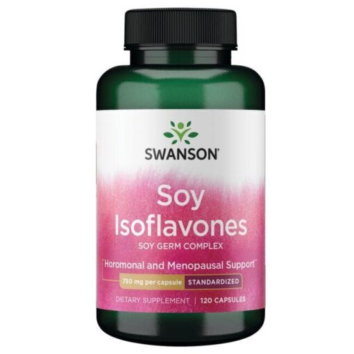 SWANSON Izoflawony sojowe 120 kaps