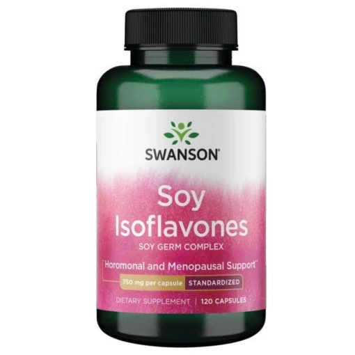 SWANSON Izoflawony sojowe 120 kaps