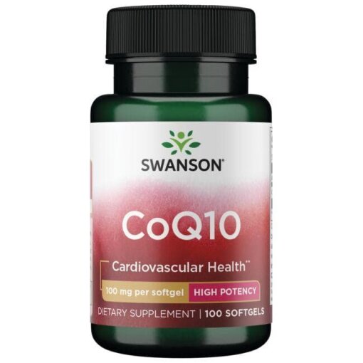 SWANSON Koenzym Q10 100mg 100sgels
