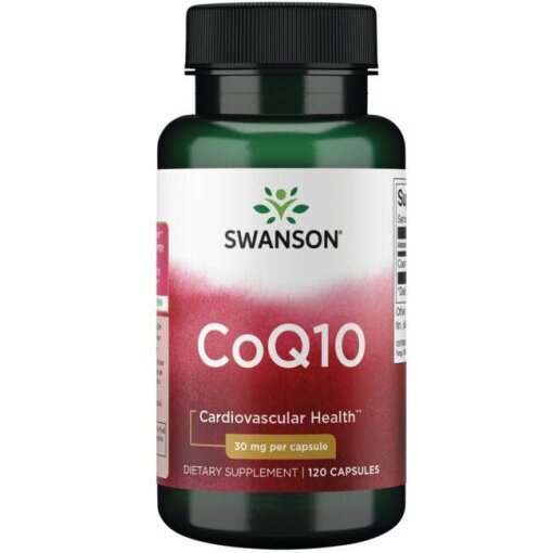 SWANSON Koenzym Q10 30mg 120 kaps