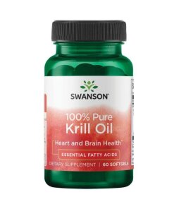 SWANSON Krill Oil 60 kaps