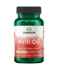 SWANSON Krill Oil - maksymalna moc 1000mg