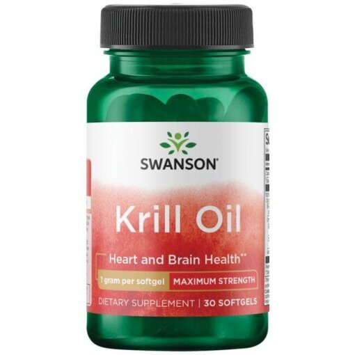 SWANSON Krill Oil - maksymalna moc 1000mg