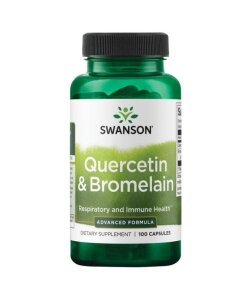 SWANSON Kwercetyna i Bromelina 100 kaps