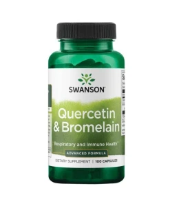 SWANSON Kwercetyna i Bromelina 100 kaps