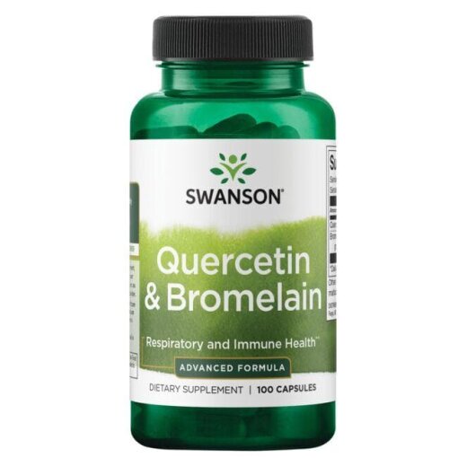 SWANSON Kwercetyna i Bromelina 100 kaps