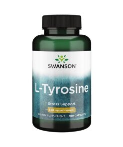SWANSON L-Tyrozyna 500mg 100 kaps