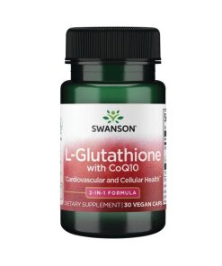 SWANSON L-glutation +  koenzym Q10 30kaps