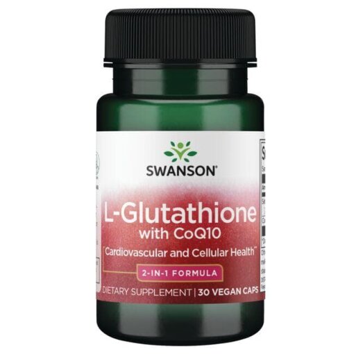 SWANSON L-glutation +  koenzym Q10 30kaps
