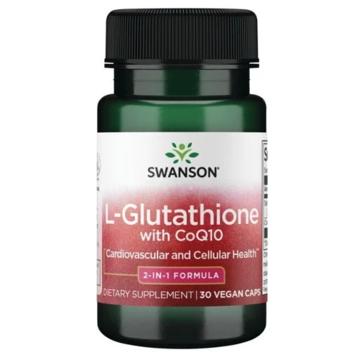 SWANSON L-glutation +  koenzym Q10 30kaps
