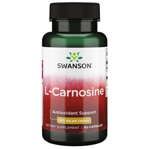 SWANSON L-karnozyna 500mg 60kaps