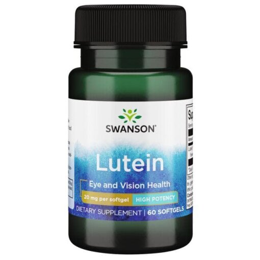 SWANSON Luteina 20mg 60sgels