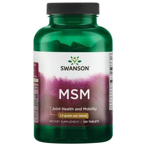 SWANSON MSM TruFlex 1500mg 120tabl