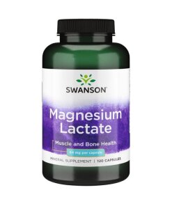 SWANSON Mleczan magnezu 84mg 120kaps