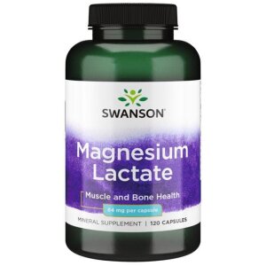 SWANSON Mleczan magnezu 84mg 120kaps