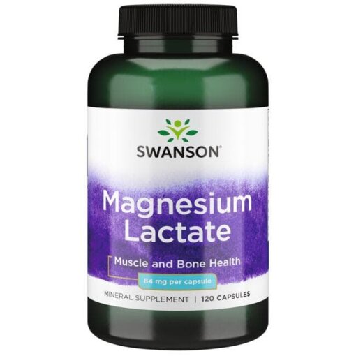 SWANSON Mleczan magnezu 84mg 120kaps