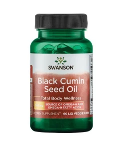 SWANSON Olej z czarnego kminku 500mg 60 kaps.
