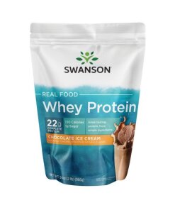 SWANSON Real Food Whey Protein Chocolate 966g