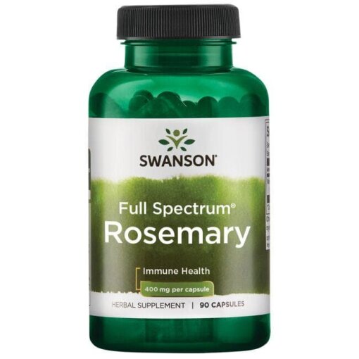 SWANSON Rozmaryn 400mg 90 kaps