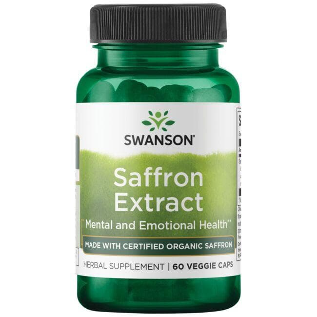 SWANSON Saffron Extract Szafran 30mg 60vcaps