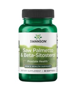 SWANSON Saw Palmetto + Beta-Sitosterol 30vcaps