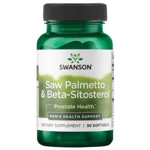 SWANSON Saw Palmetto + Beta-Sitosterol 30vcaps