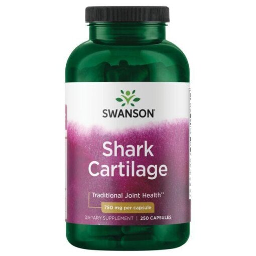 SWANSON Shark cartilage 750mg 250kaps