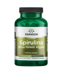SWANSON Spirulina standaryzowana 90 kaps