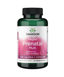 SWANSON Vegan Prenatal Multi z DHA i Cholin¹