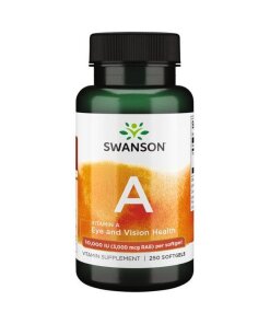 SWANSON Witamina A 10.000IU 250sgels