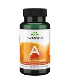 SWANSON Witamina A 10.000IU 250sgels