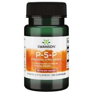 SWANSON Witamina B-6 20mg 60 kaps