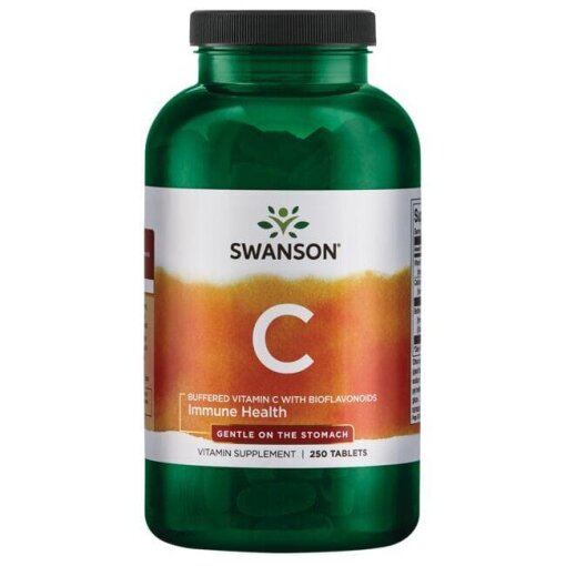 SWANSON Witamina C1000 buforow + bioflaw 250t