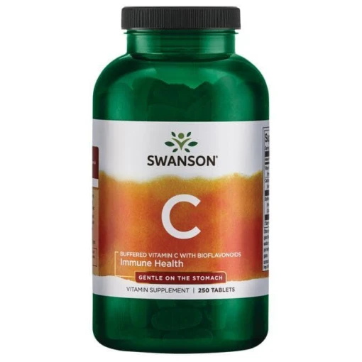 SWANSON Witamina C1000 buforow + bioflaw 250t