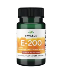 SWANSON Witamina E 200IU 60kaps