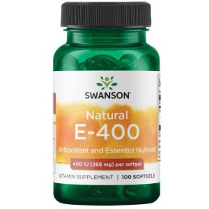SWANSON Witamina E Naturalna 400IU 100kaps