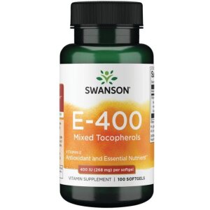 SWANSON Witamina E mieszanka 400IU 100sgels