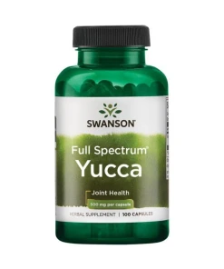 SWANSON Yucca 500mg 100 kaps