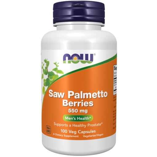Saw Palmetto Berries 550 mg Veg Capsules