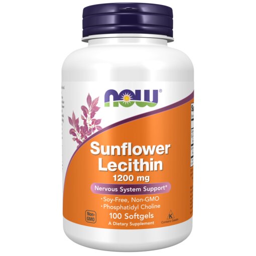 Sunflower Lecithin 1200 mg Softgels