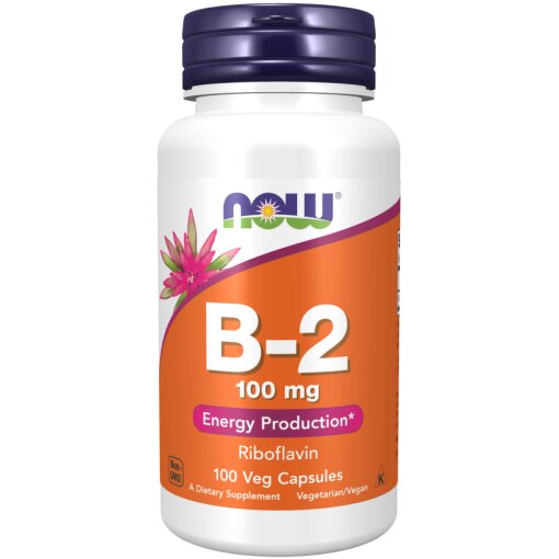 Vitamin B-2 100 mg Veg Capsules