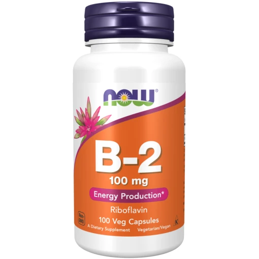 Vitamin B-2 100 mg Veg Capsules