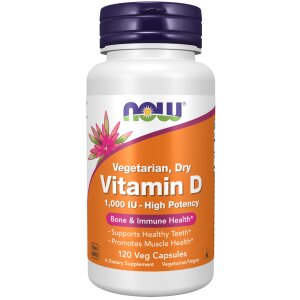 Vitamin D 1000 IU Dry Veg Capsules